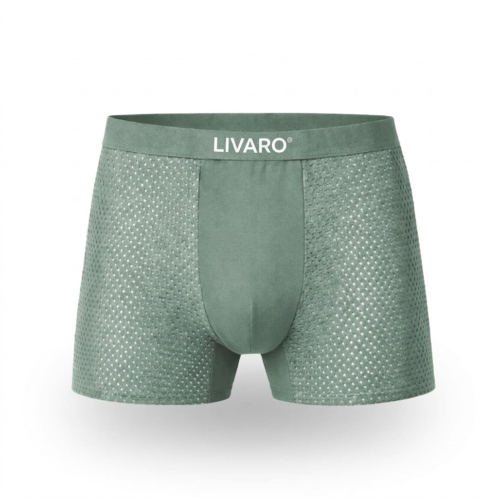 LIVARO® Essentials Boxer Trunks Green