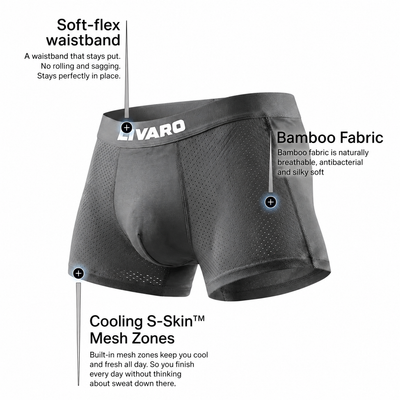 LIVARO® Bamboo Boxer Briefs Original