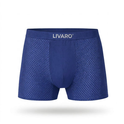 LIVARO® Essentials Boxer Trunks Blue