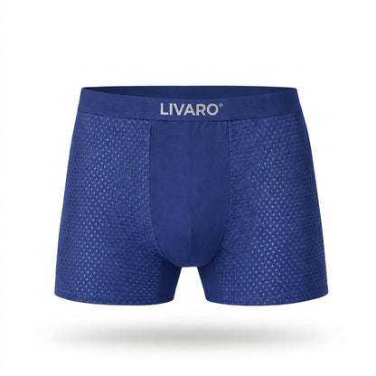 LIVARO® Essentials Boxer Trunks Blue