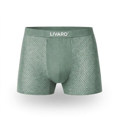 LIVARO® Essentials Boxer Trunks Green