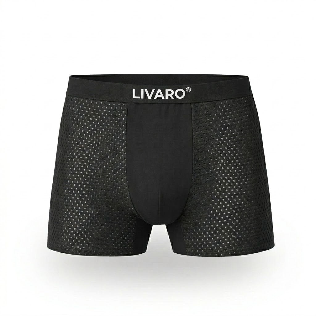 LIVARO® Essentials Boxer Trunks Black