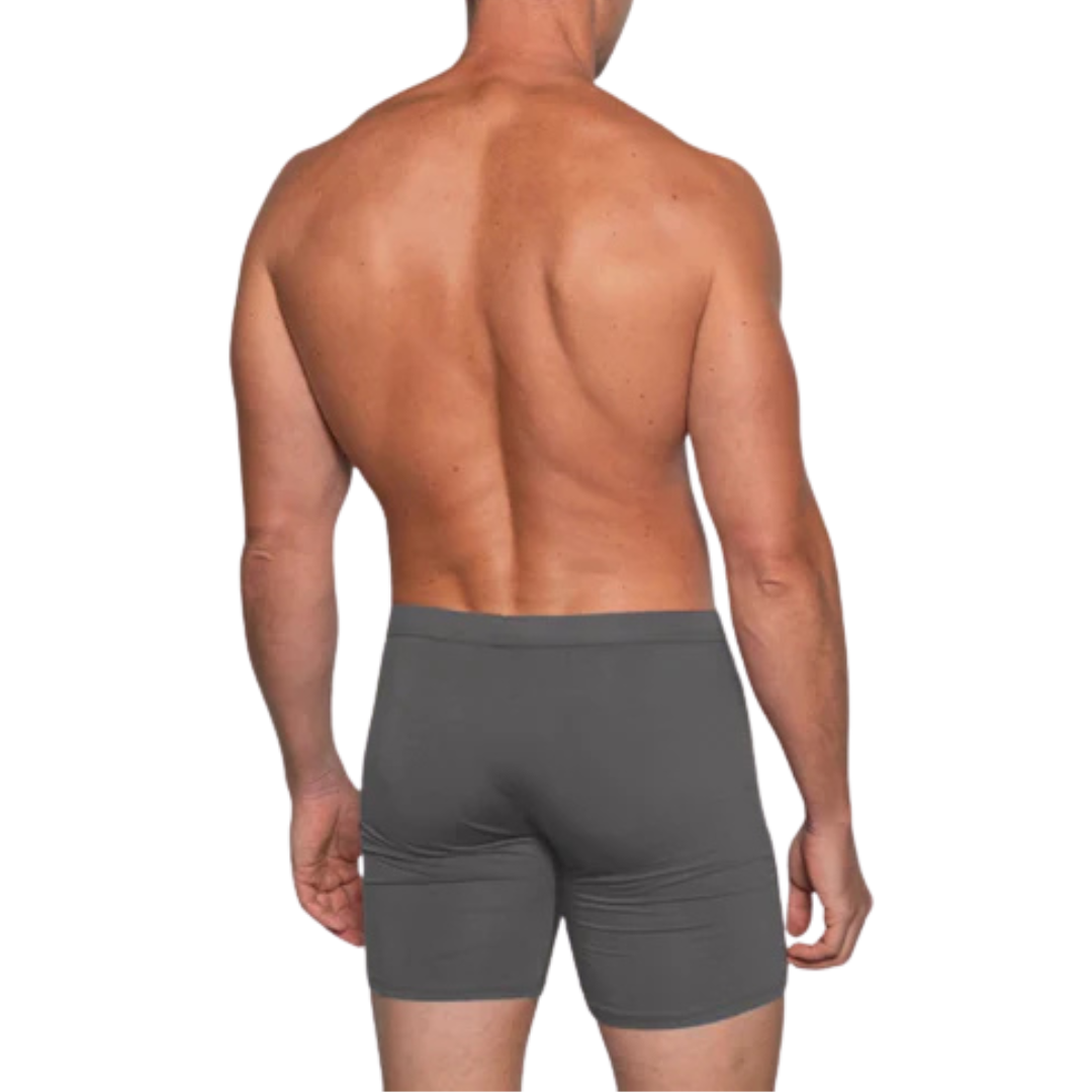LIVARO® Essentials Boxer Trunks 5-Pack Grey | + 5 FREE