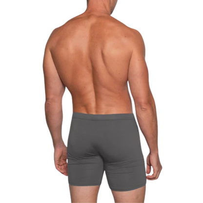 LIVARO® Essentials Boxer Trunks 5-Pack Grey | + 5 FREE