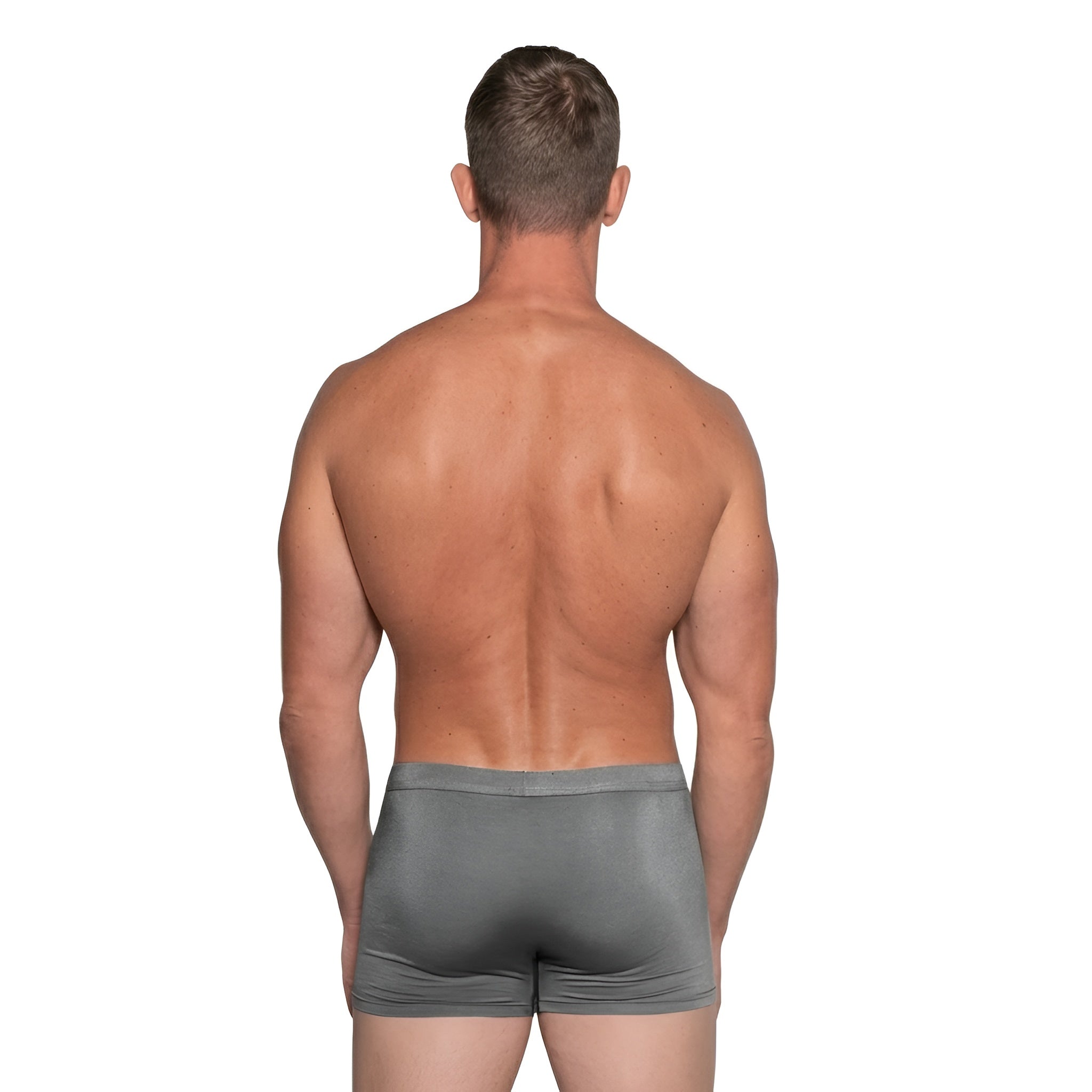 LIVARO® Essentials Boxer Trunks 5-Pack Grey | + 5 FREE