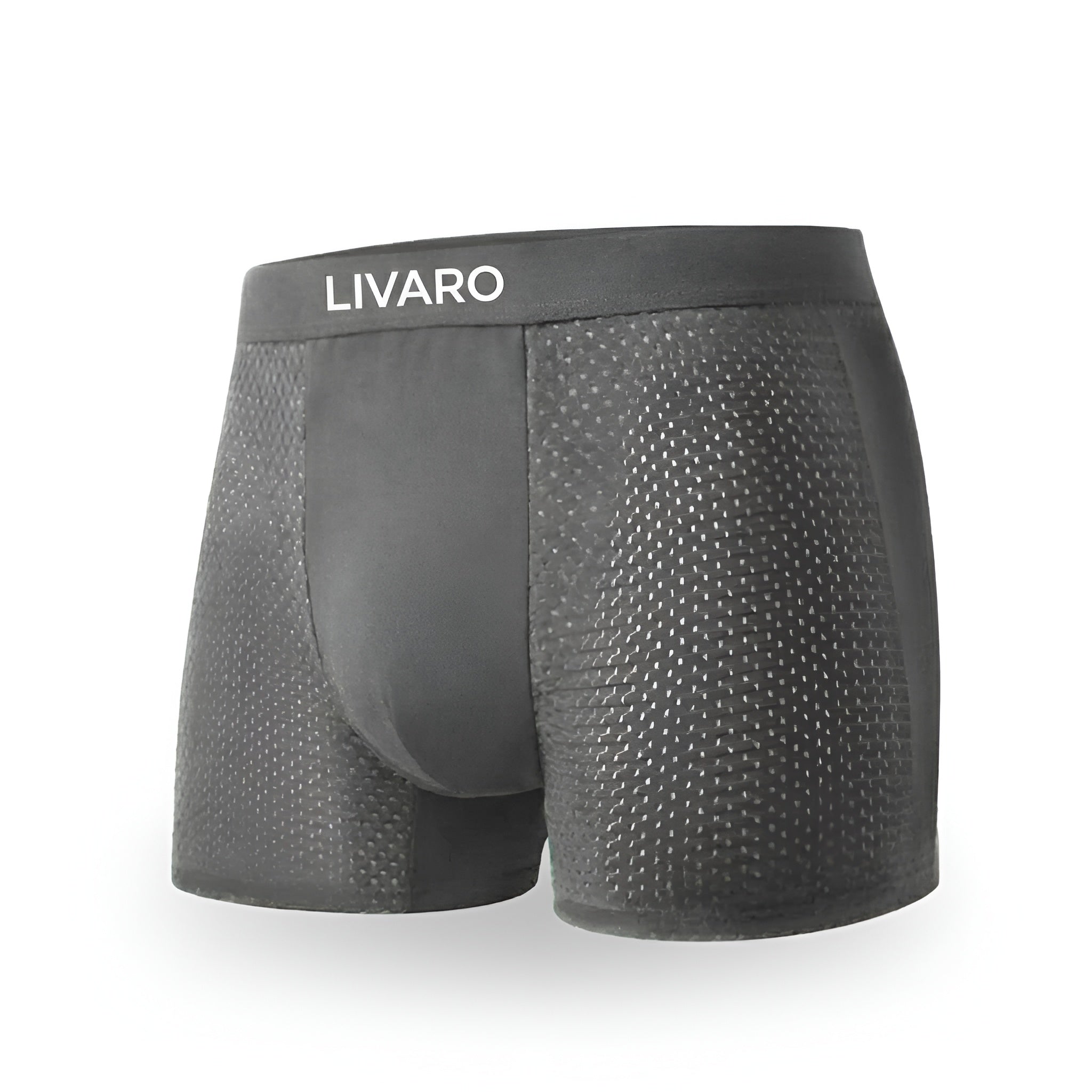 LIVARO® Essentials Boxer Trunks 5-Pack Grey | + 5 FREE