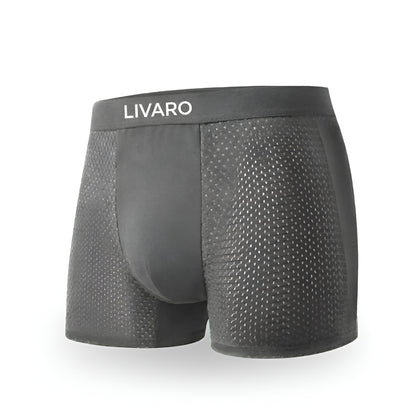 LIVARO® Essentials Boxer Trunks 5-Pack Grey | + 5 FREE